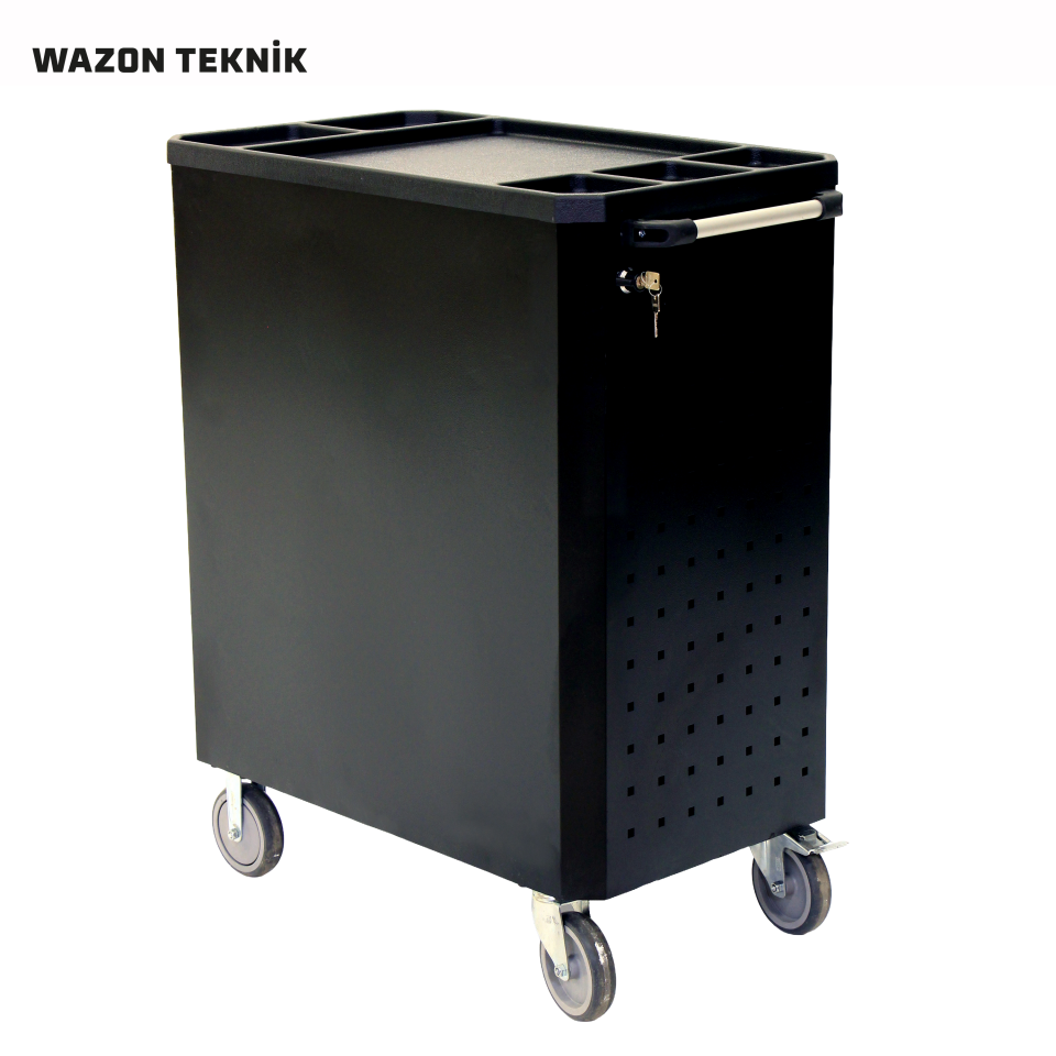 WAZON Takım Arabası (7 Çekmeceli) Siyah 71016