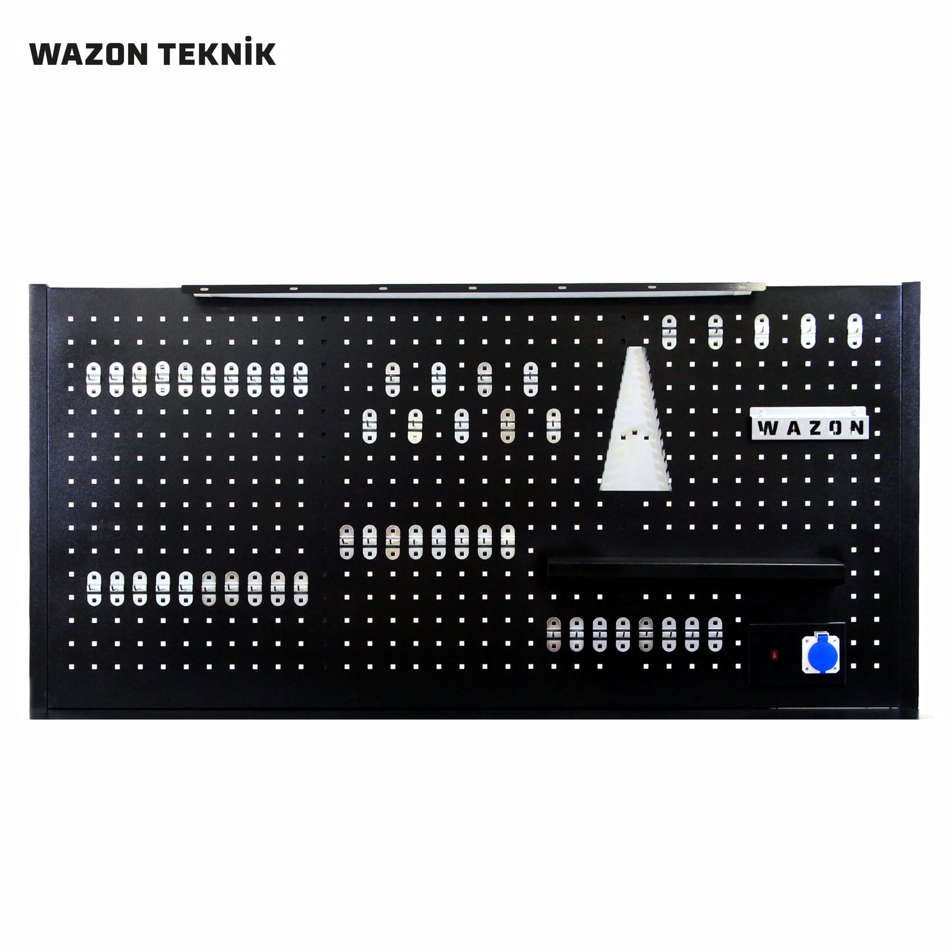 WAZON Takım Asma Panosu 193 X 91cm Siyah 71015