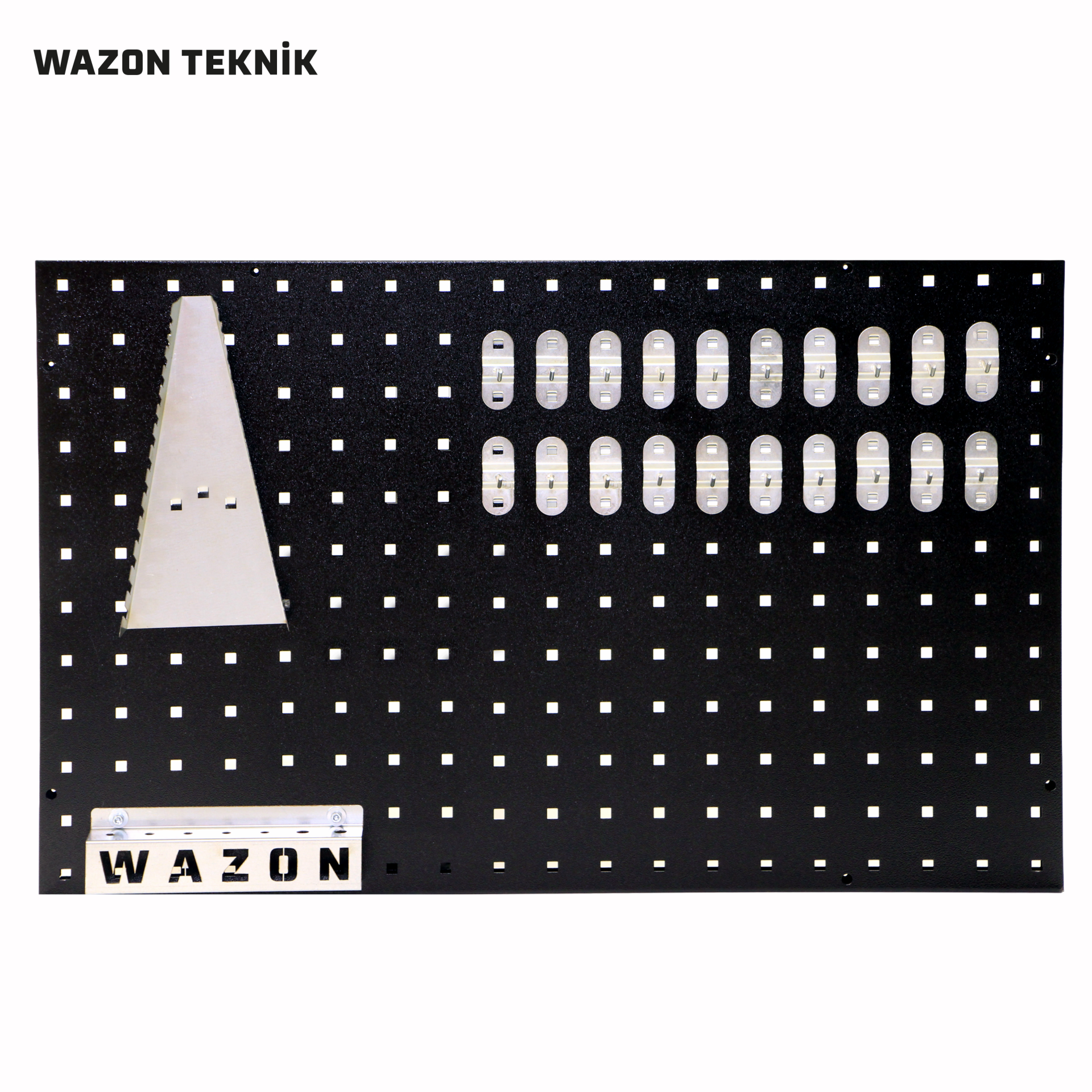 WAZON Takım Asma Panosu Galvaniz 950X600mm Siyah 71014
