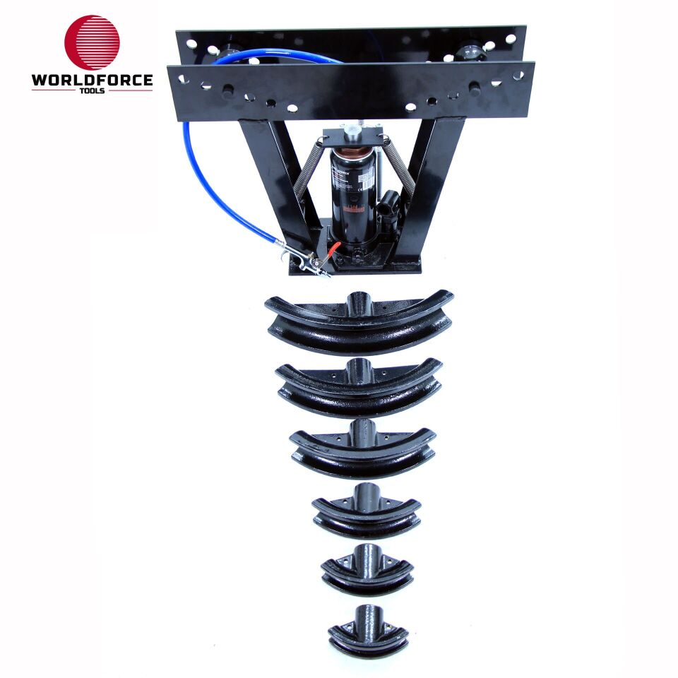 WORLDFORCE Hidrolik Boru Bükme 12 Ton 210mm 1/2''-2'' 11735