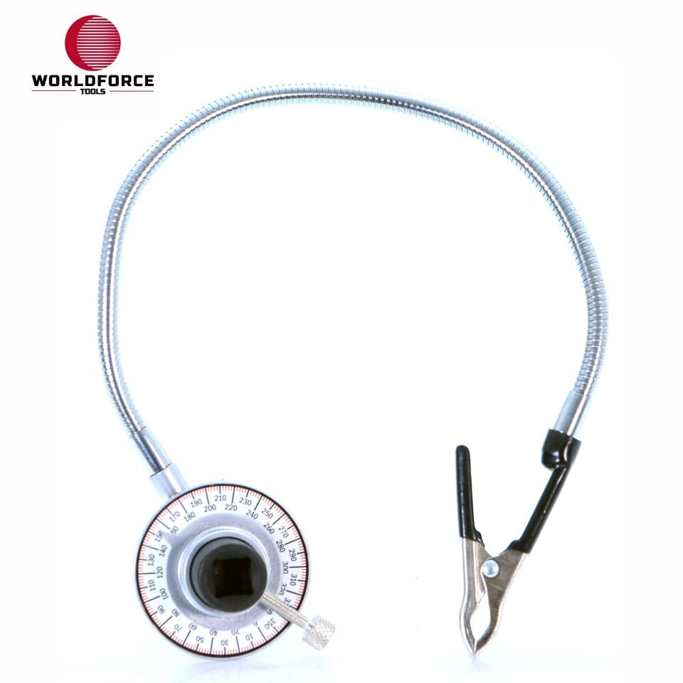 WORLDFORCE Tork Açı Ölçer Spiralli Klipsli 1/2'' 11650