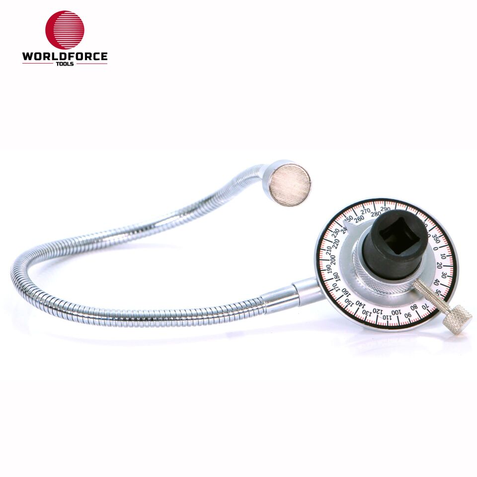 WORLDFORCE Tork Açı Ölçer Spiralli Manyetik 1/2'' 11649