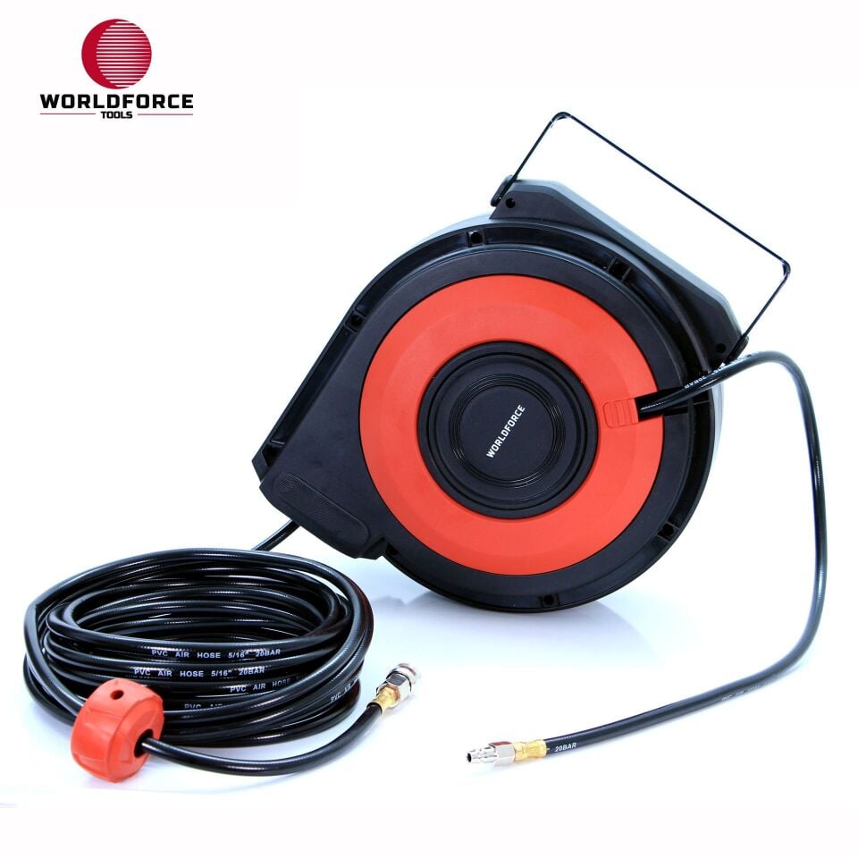 WORLDFORCE Makaralı Hava Hortumu 15+1M 11648