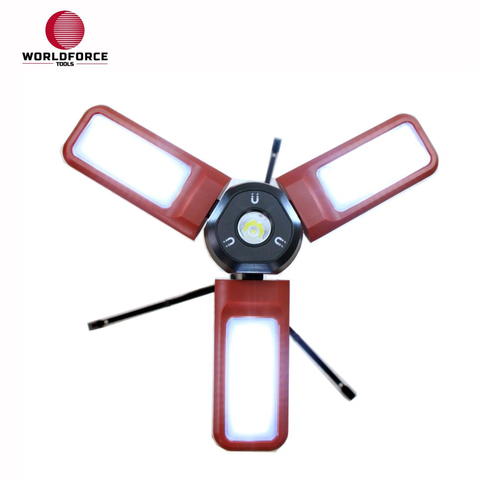 WORLDFORCE Güneş Panelli Şarjlı Lamba SMD Ledli 1200 Lm (2600 mAh) 11630
