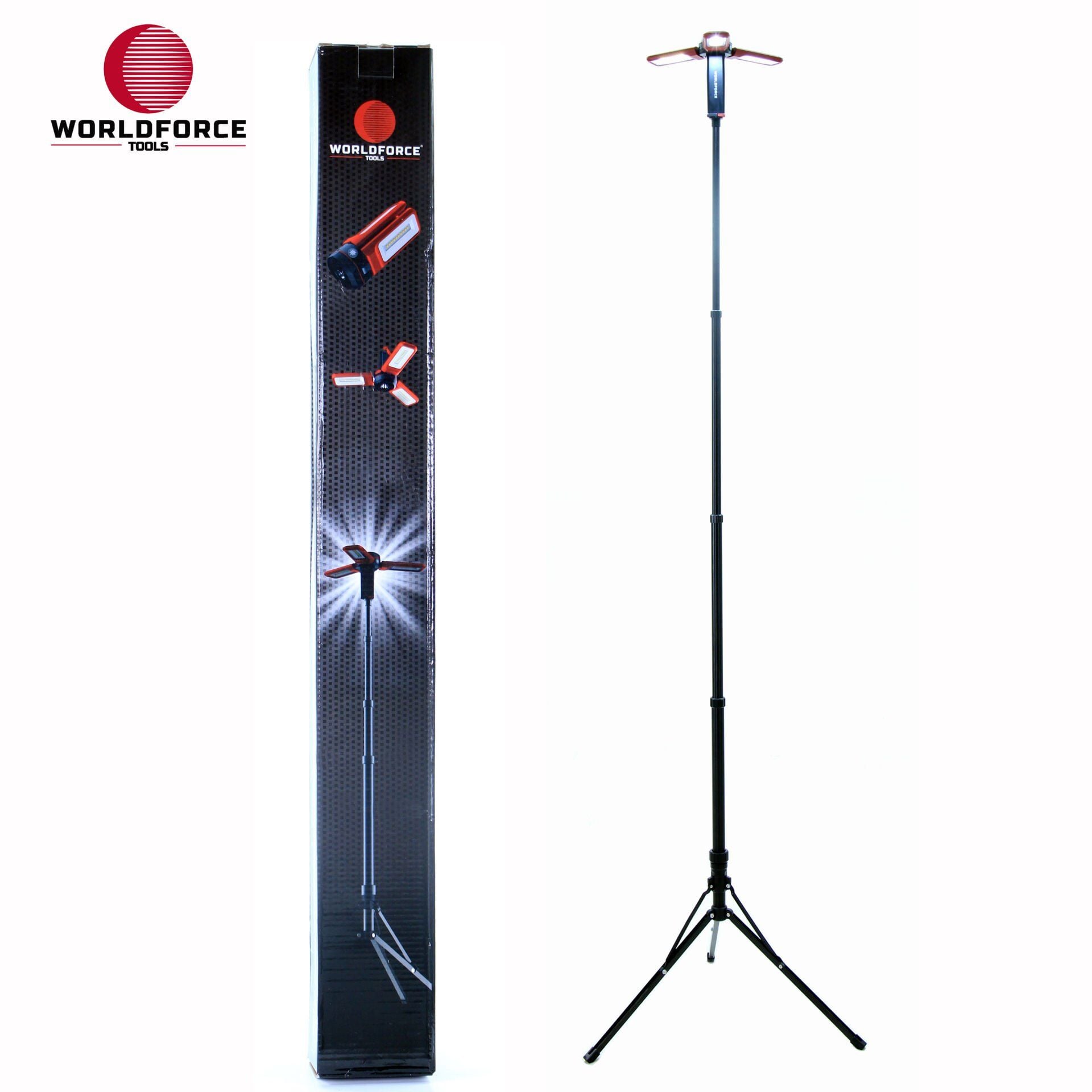 WORLDFORCE Güneş Panelli Şarjlı Lamba SMD Ledli 1200 Lm (2600 mAh) 11630