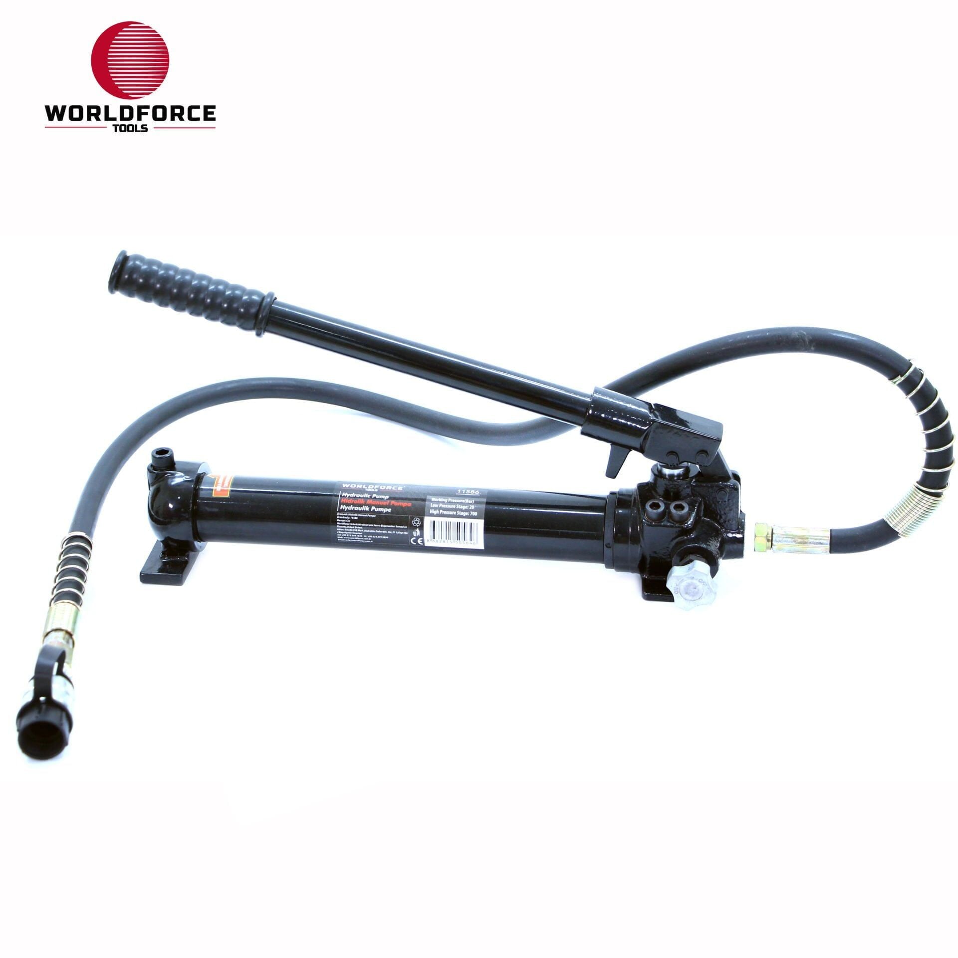 WORLDFORCE Hidrolik Manuel Pompa 20-700 bar 11586