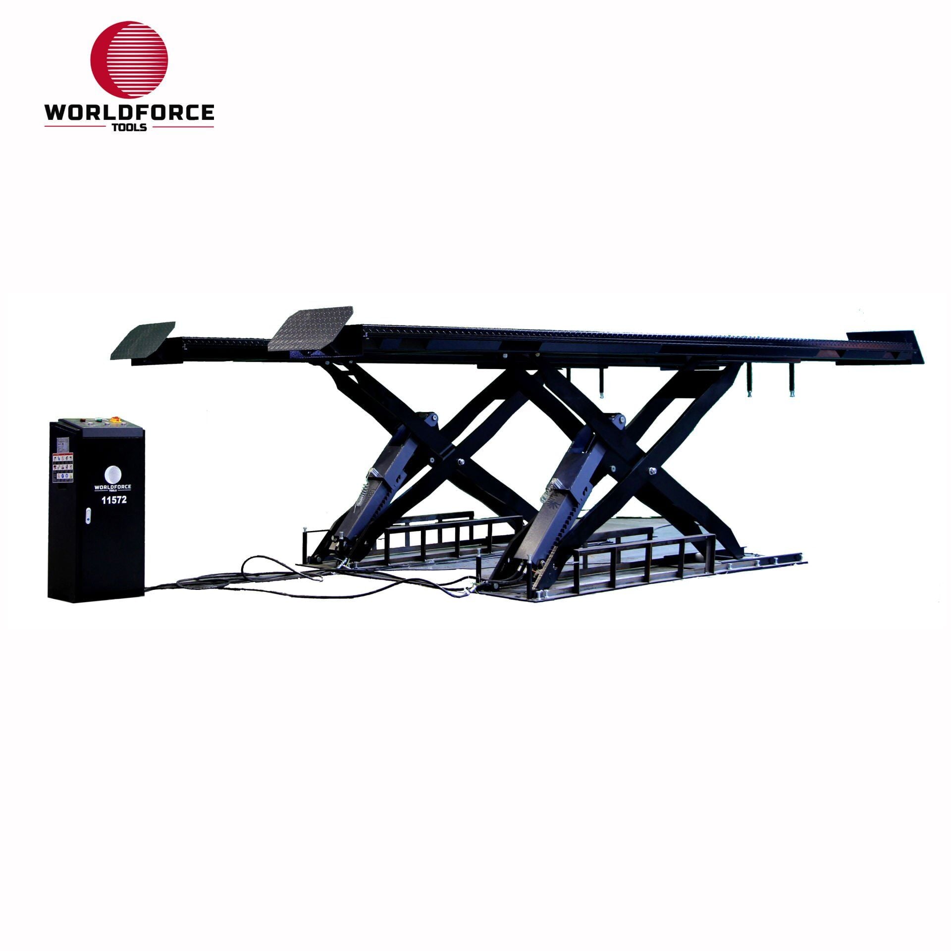 WORLDFORCE Hidrolik Lift Makaslı 5.5 Ton 380/220V Tam Otomatik 11572