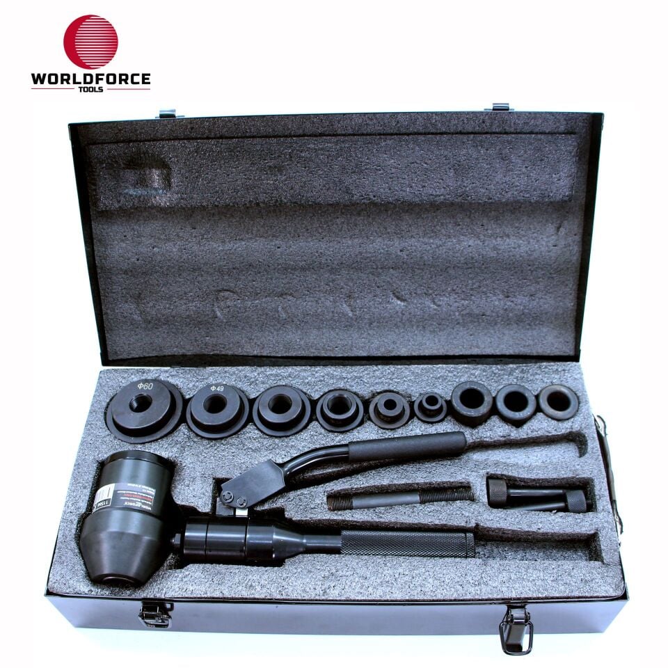 WORLDFORCE Bağımsız Hidrolik Delgeç 11 Ton 16-60mm 11566