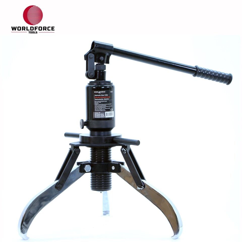 WORLDFORCE Hidrolik Üç Ayaklı Pompa 10 Ton 300mm 11563