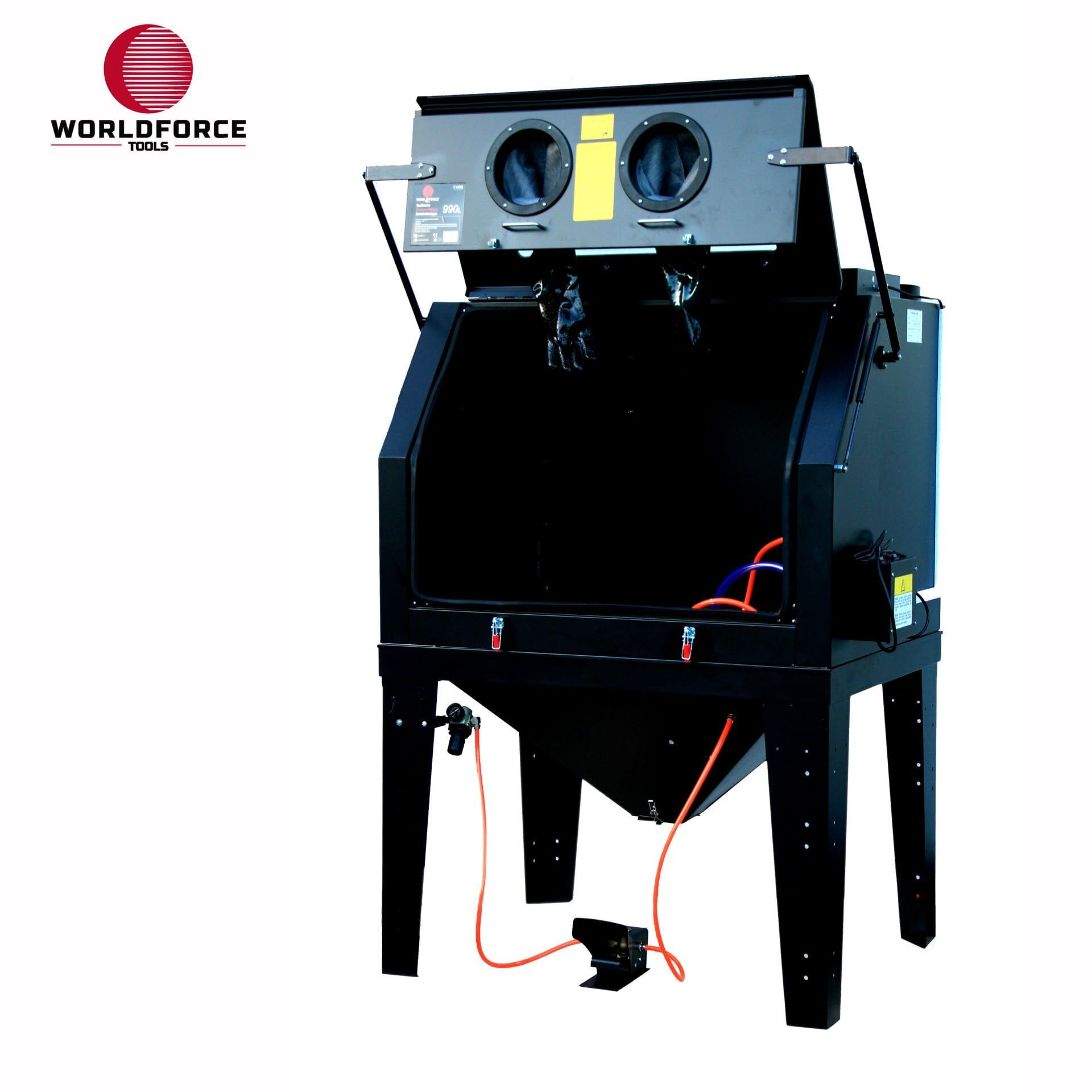 WORLDFORCE Kumlama Makinesi 990 Litre Kabinli (Vakum Motorlu) 11490