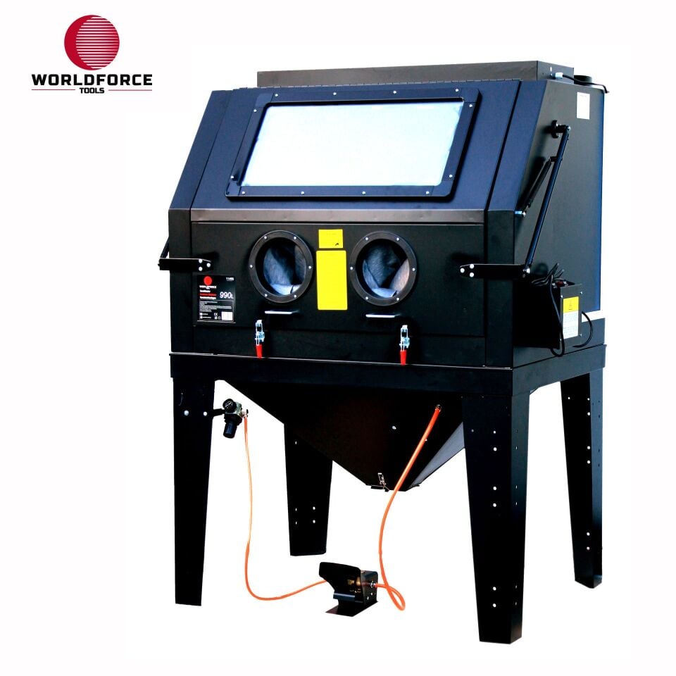 WORLDFORCE Kumlama Makinesi 990 Litre Kabinli (Vakum Motorlu) 11490