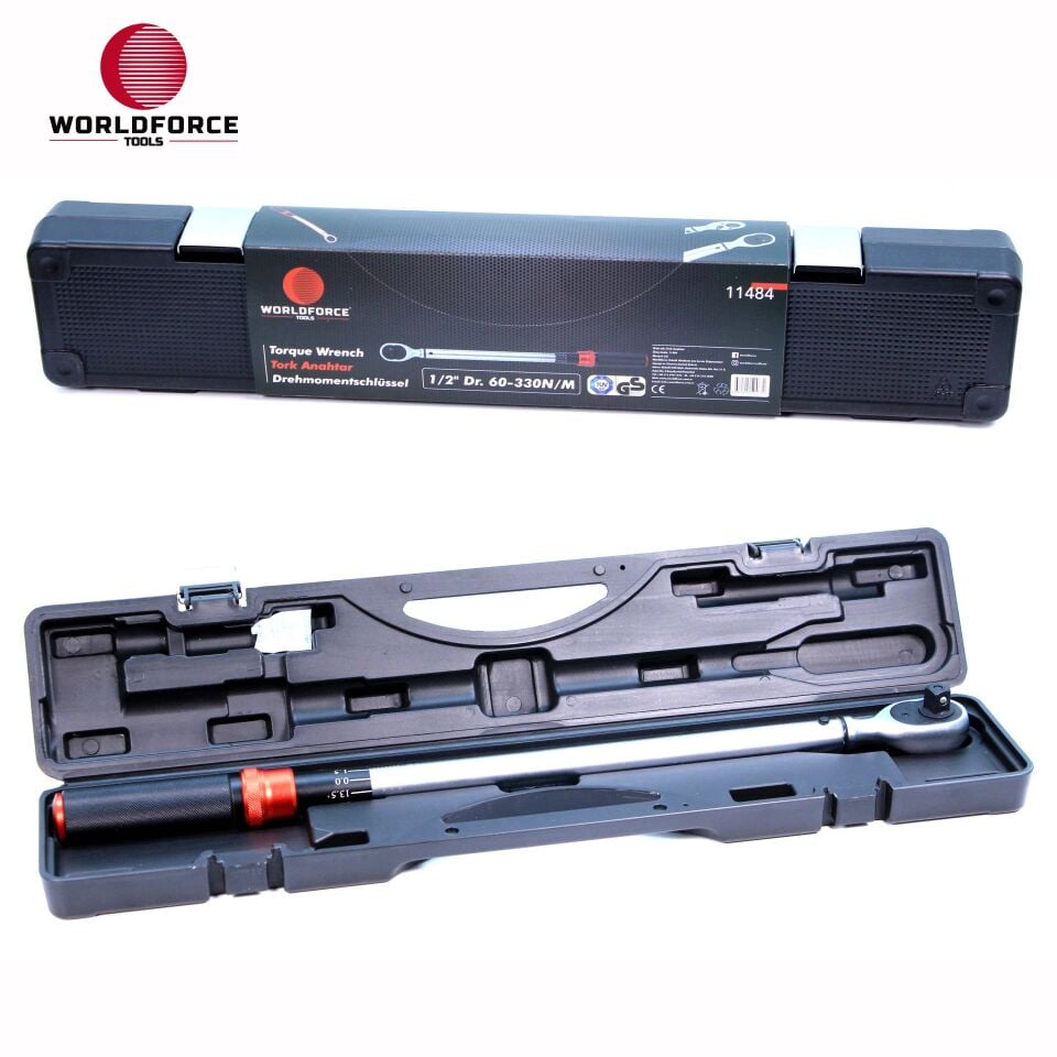 WORLDFORCE Tork Anahtar 1/2'' Dr. 60-330N/M 11484
