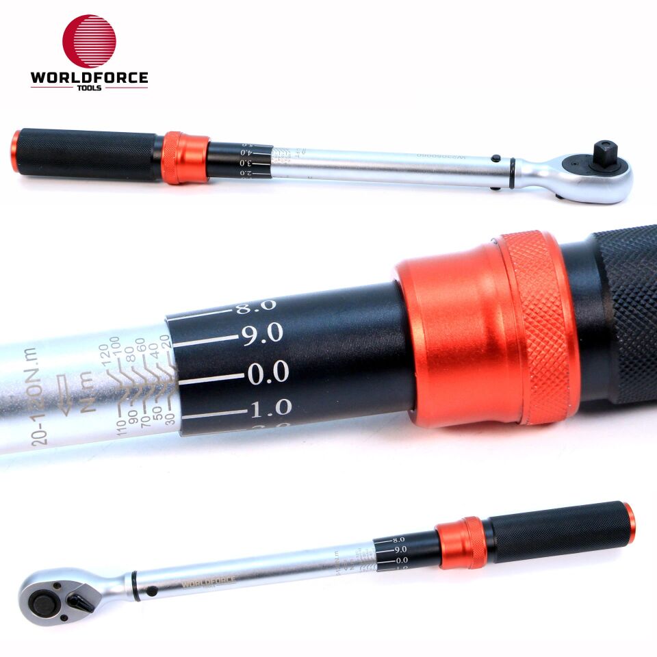 WORLDFORCE Tork Anahtar 1/2'' Dr. 20-120N/M 11482