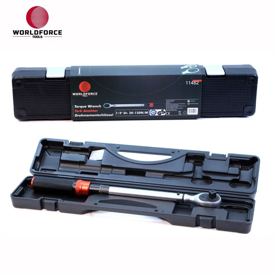 WORLDFORCE Tork Anahtar 1/2'' Dr. 20-120N/M 11482
