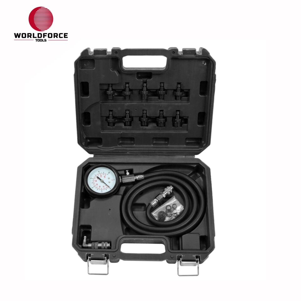 WORLDFORCE Yağ Basınç Test Kiti 12 Parça 11456