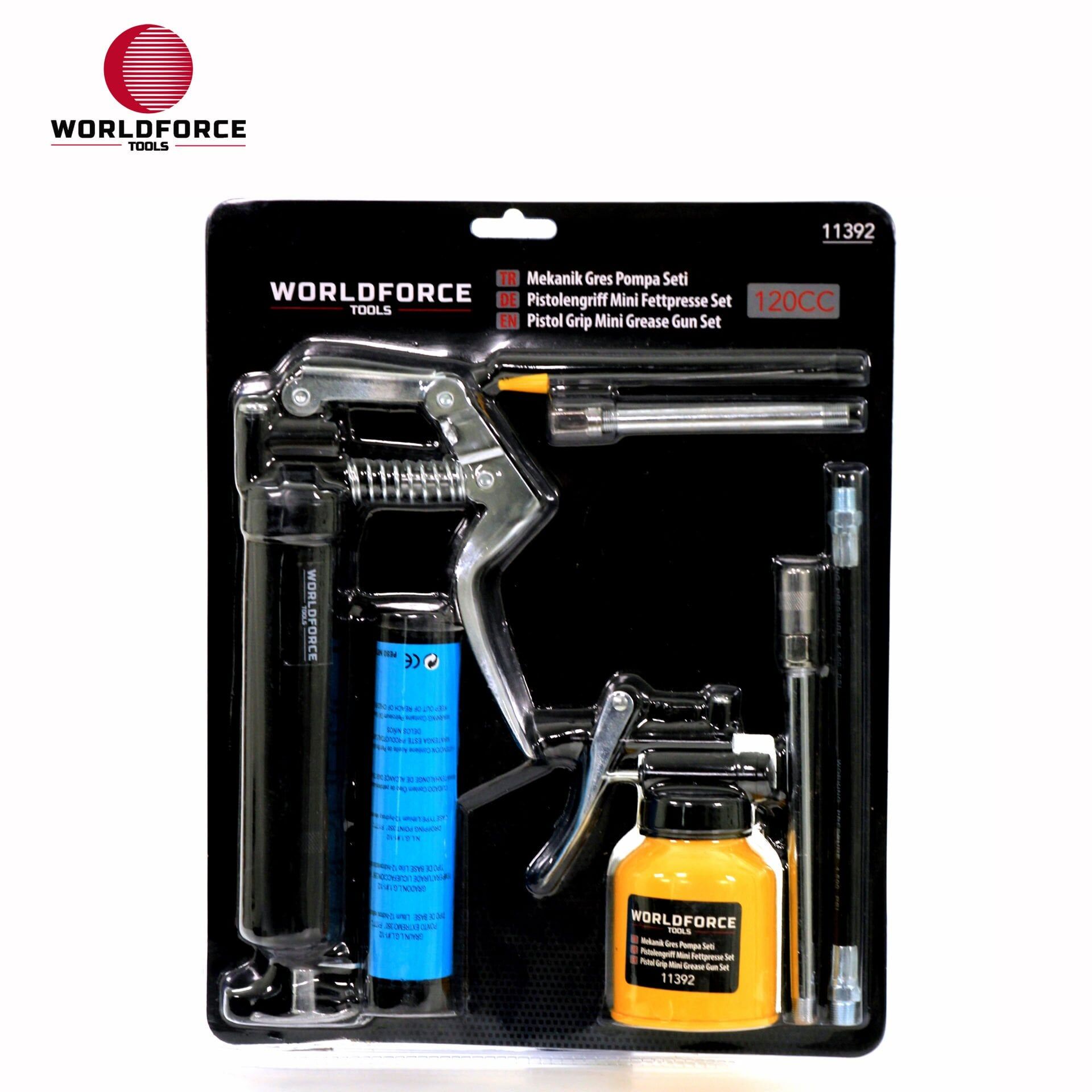 WORLDFORCE Mekanik Gres Pompa Seti 120CC 11392