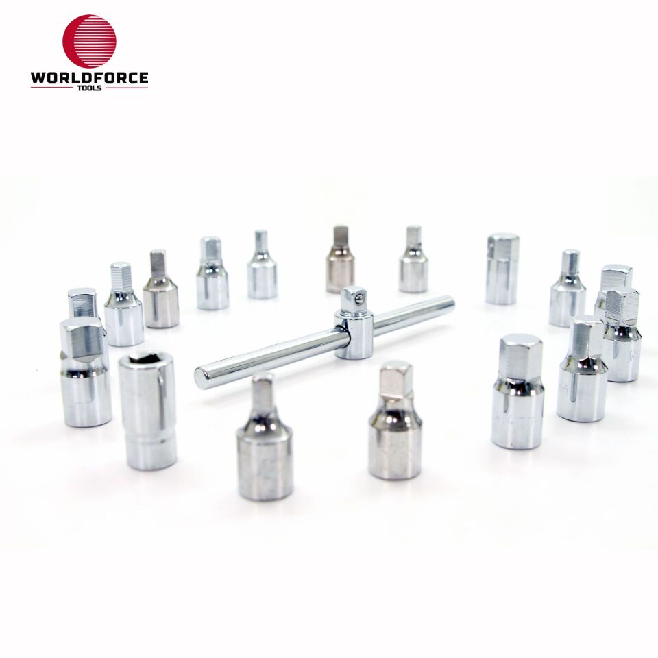 WORLDFORCE Karter Tapa Anahtar Seti 18 Parça 3/8'' 11374