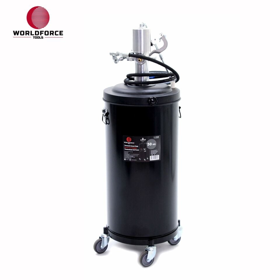 WORLDFORCE Havalı Gres Pompası 50 KG 11358