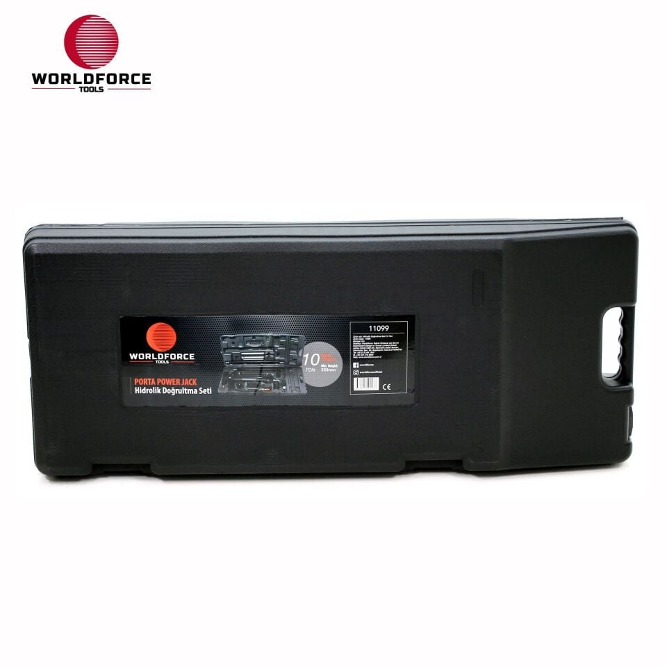 WORLDFORCE Hidrolik Doğrultma Seti 10 Ton 11099