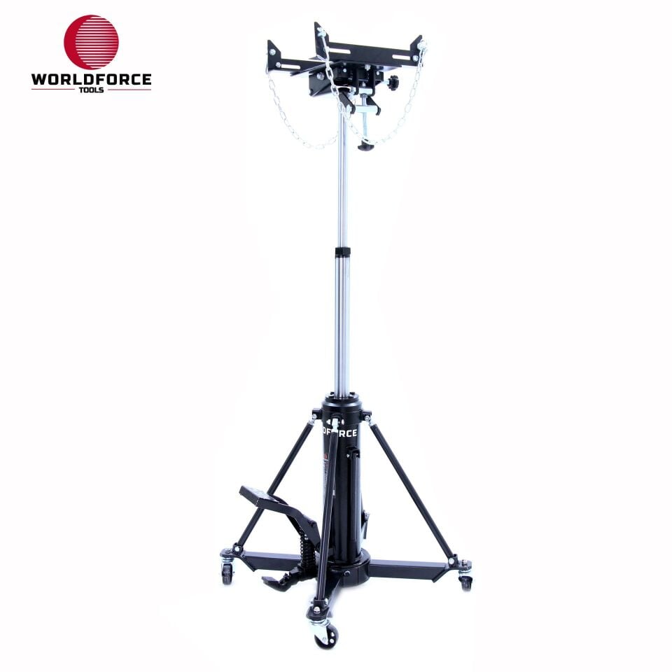 WORLDFORCE Dikey Şanzıman Krikosu Hidrolik 1 Ton Adaptörlü 11267