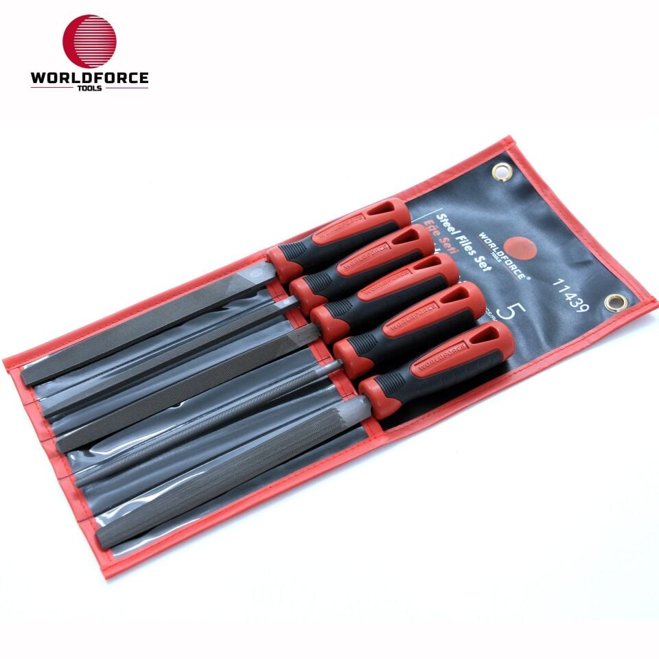 WORLDFORCE Eğe Seti 5 Parça 8'' 11439