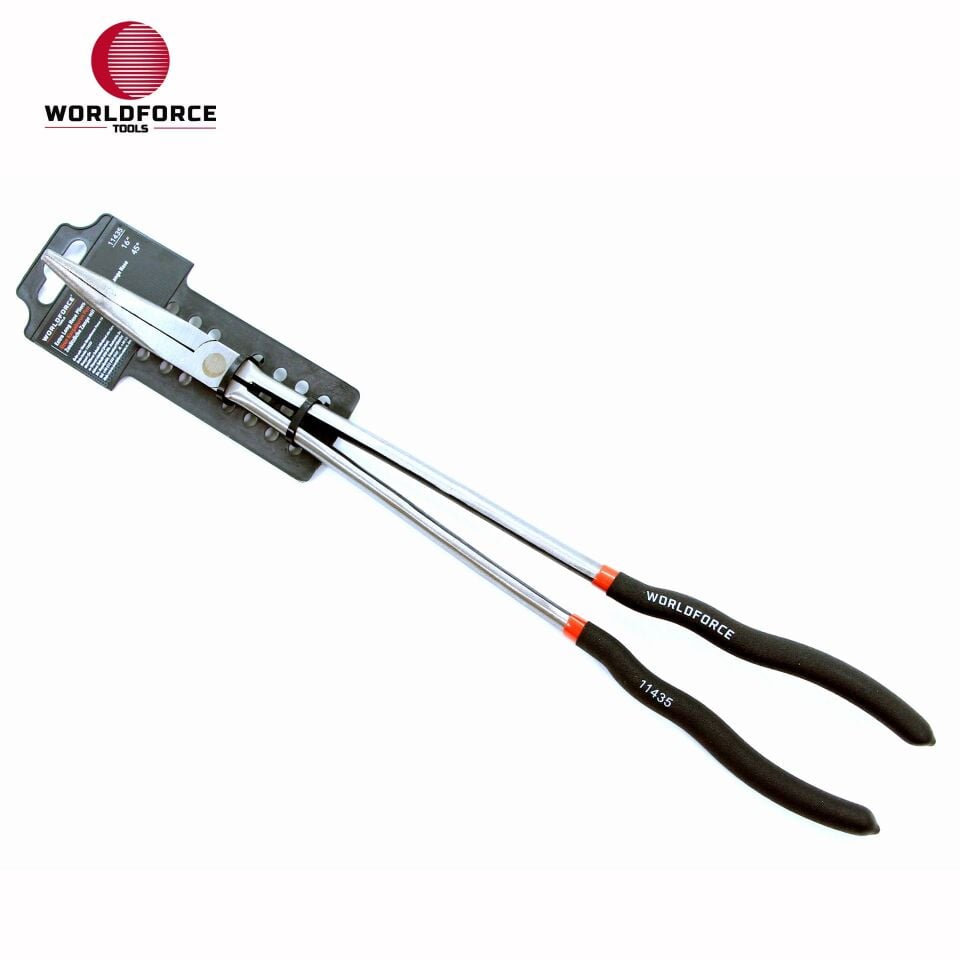 WORLDFORCE Uzun Kargaburun Pense 16'' Kavisli 45° 11435
