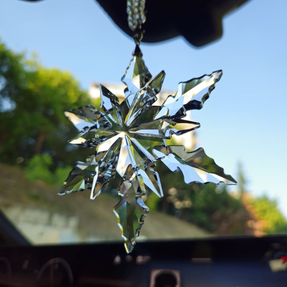 SWARON Kristal Araba Dikiz Aynası Süsü F-Style