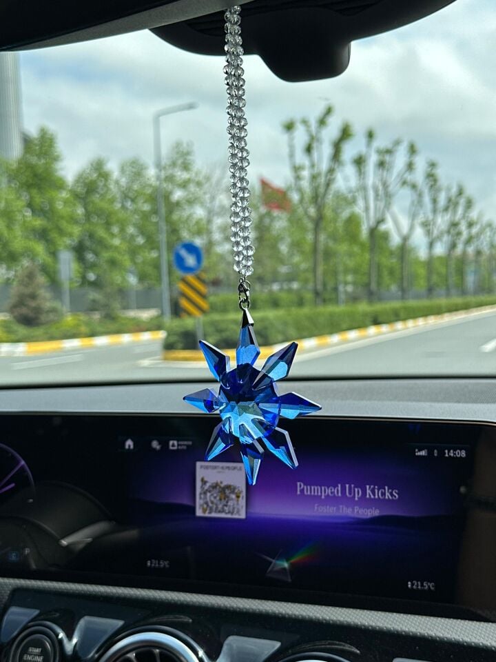 SWARON Kristal Araba Dikiz Aynası Süsü L-Style