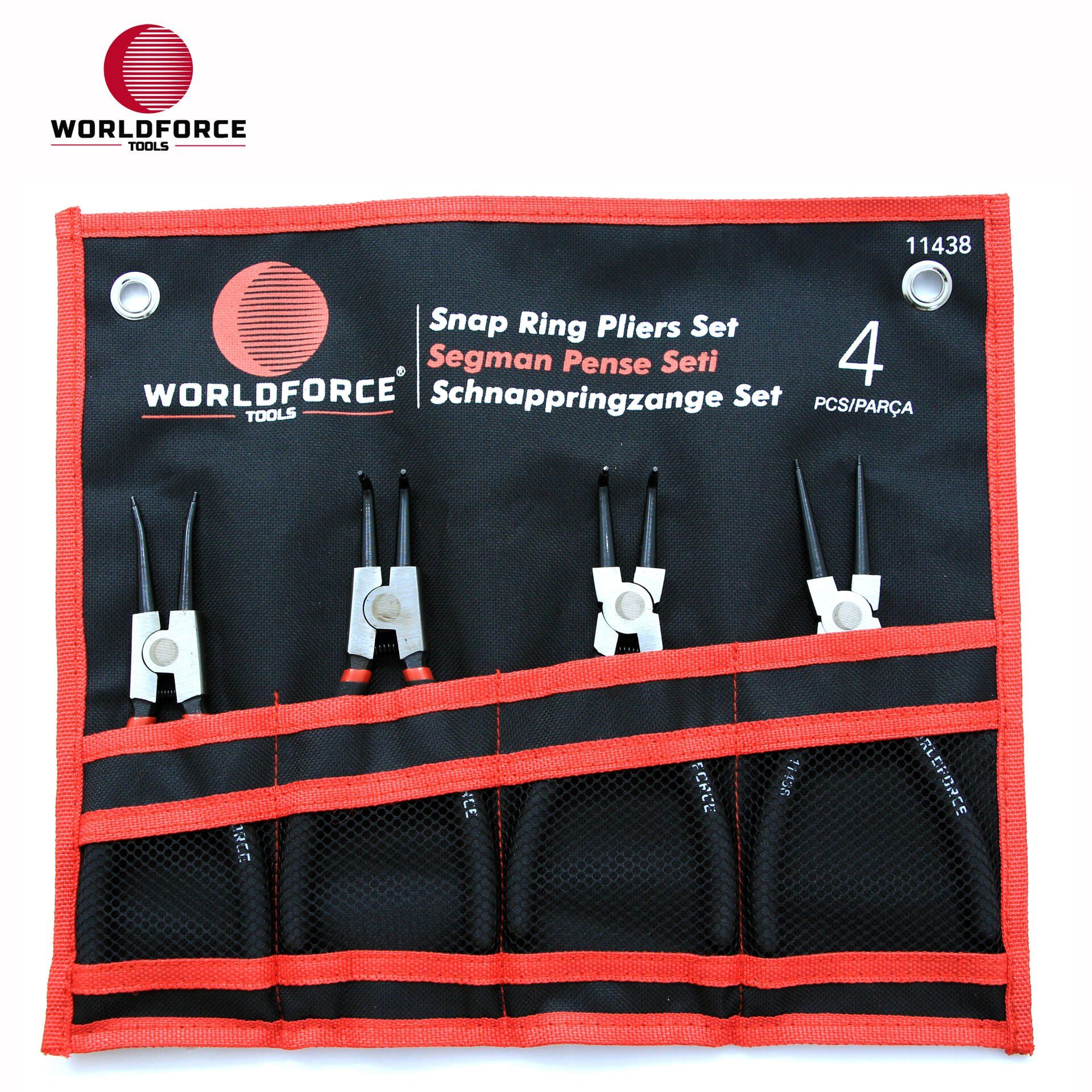 WORLDFORCE Segman Pense Seti 4 Parça 11438