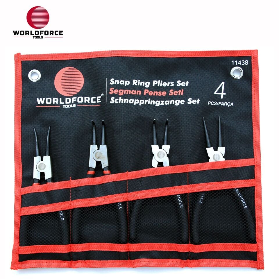 WORLDFORCE Segman Pense Seti 4 Parça 11438