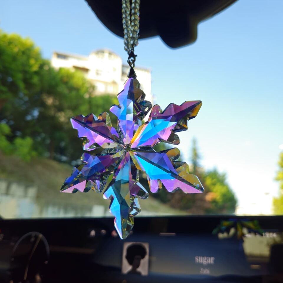 SWARON Kristal Araba Dikiz Aynası Süsü N-Style