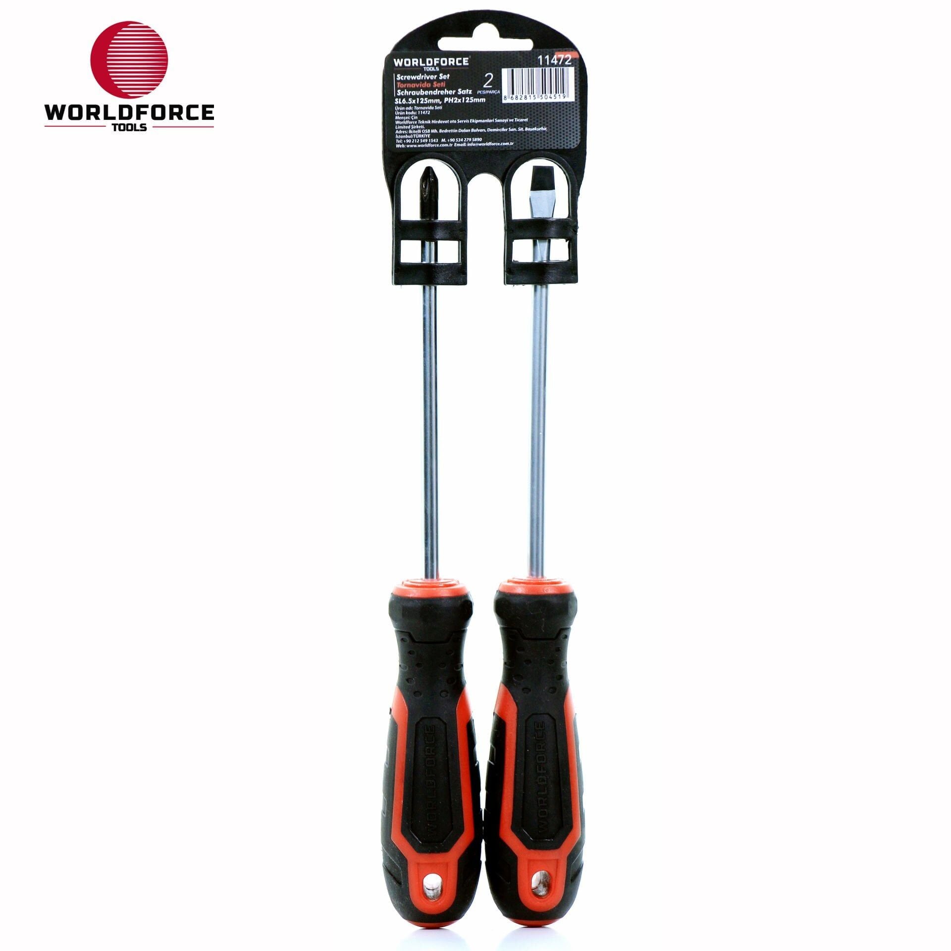 WORLDFORCE Tornavida Seti 2 Parça 6150CRV 11472