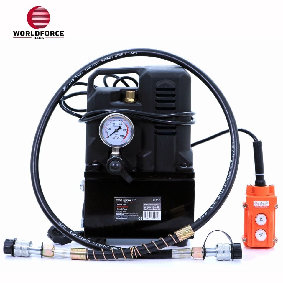 WORLDFORCE Hidrolik Yağ Ünitesi 20-700 bar Elektrikli 11232