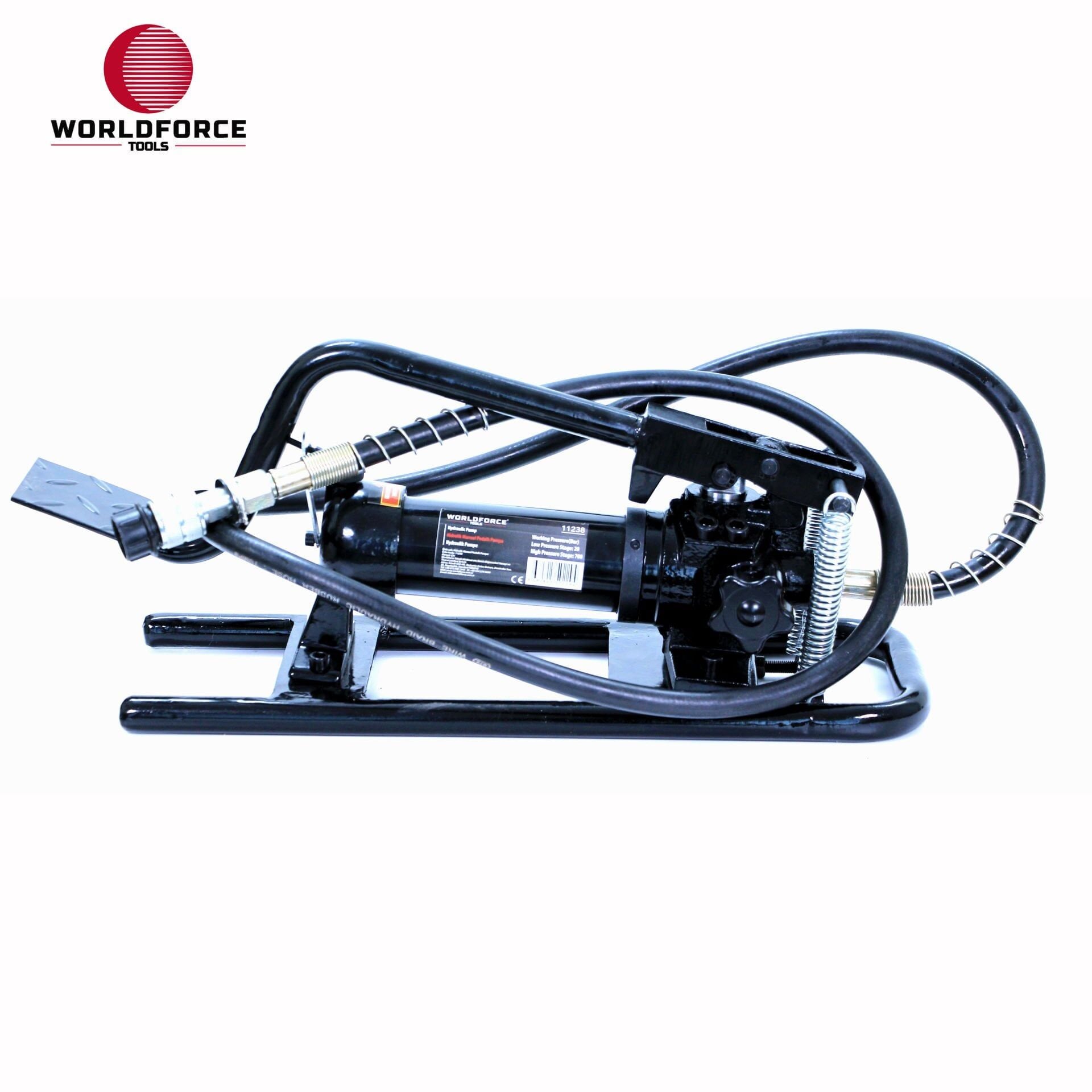 WORLDFORCE Hidrolik Manuel Pedallı Pompa 20-700 bar 11238