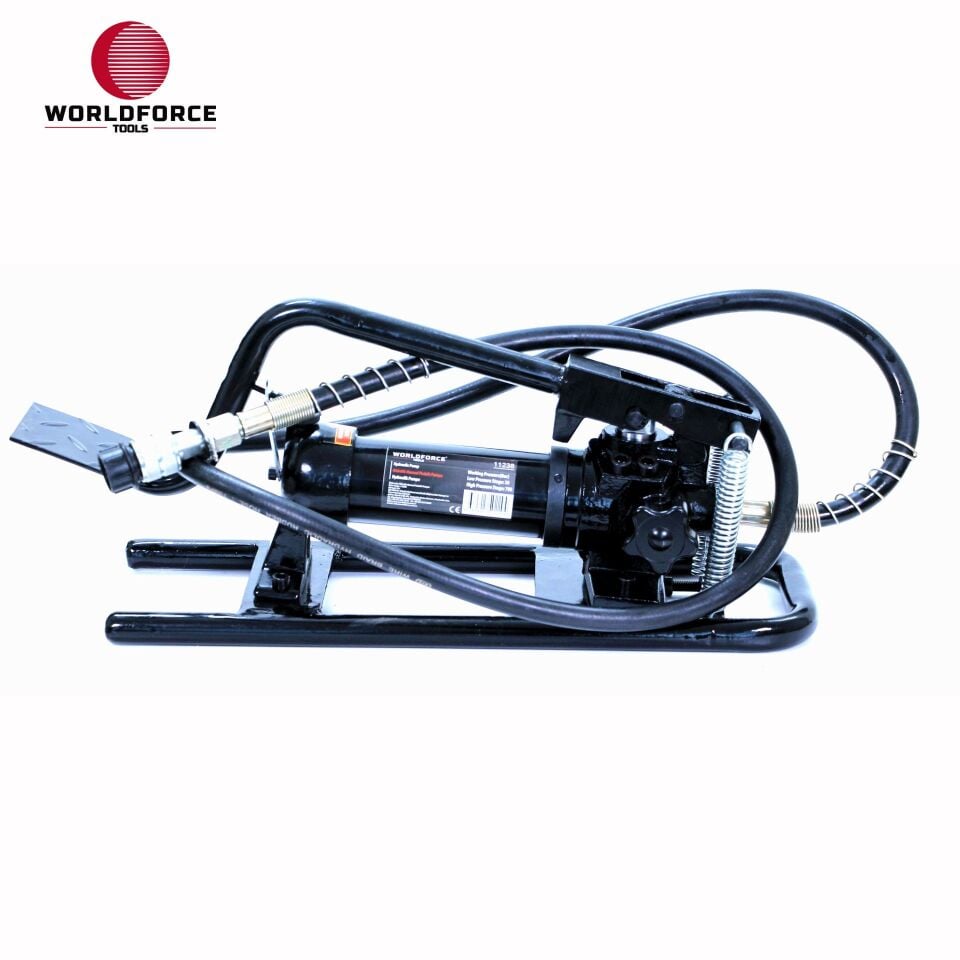 WORLDFORCE Hidrolik Manuel Pedallı Pompa 20-700 bar 11238