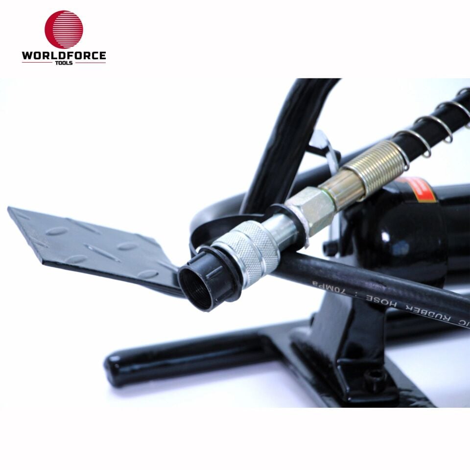 WORLDFORCE Hidrolik Manuel Pedallı Pompa 20-700 bar 11238