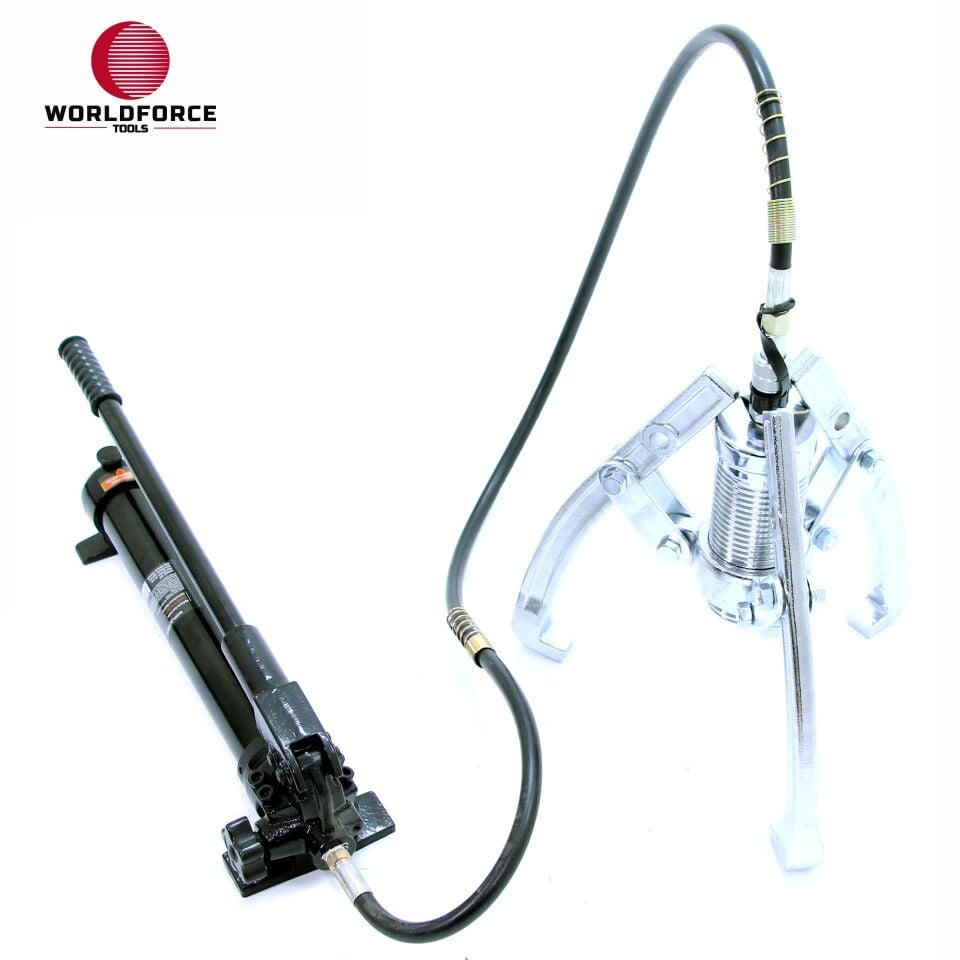 WORLDFORCE Hidrolik Üç Ayaklı Pompa 20 Ton 350mm (700 bar) 11204