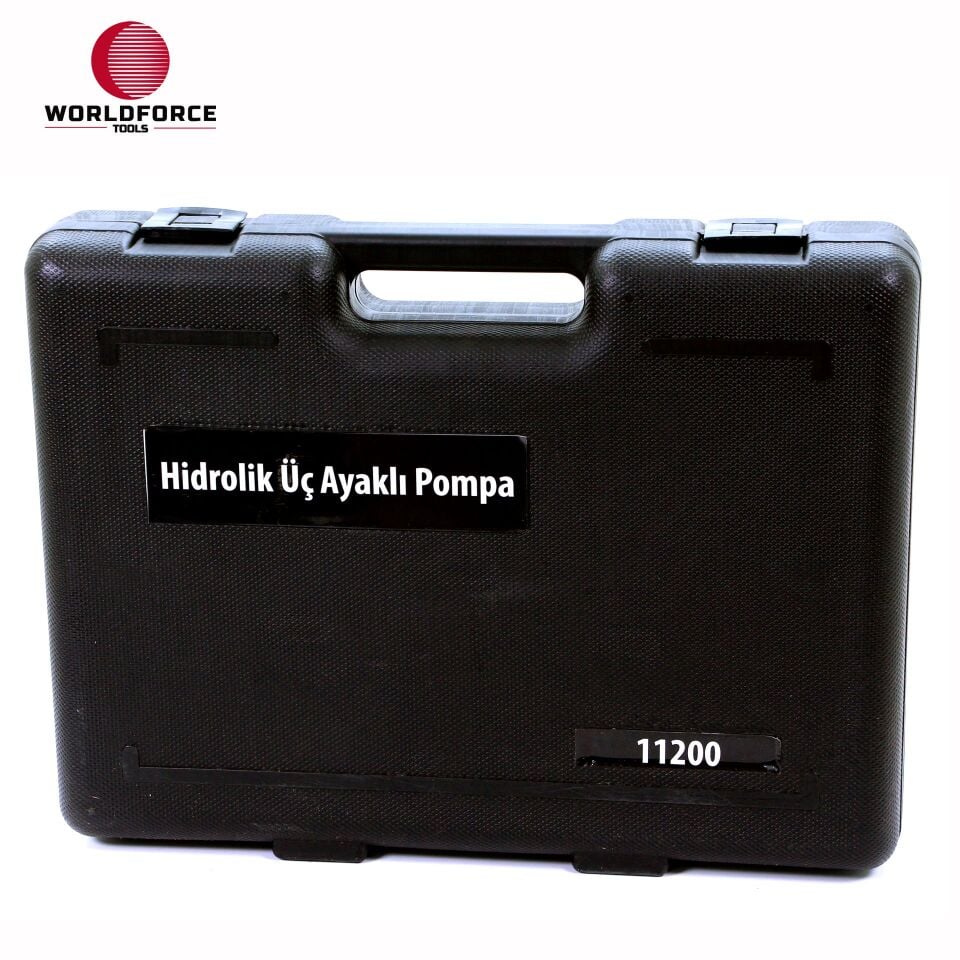 WORLDFORCE Hidrolik Üç Ayaklı Pompa 10 Ton 50-250mm 11200