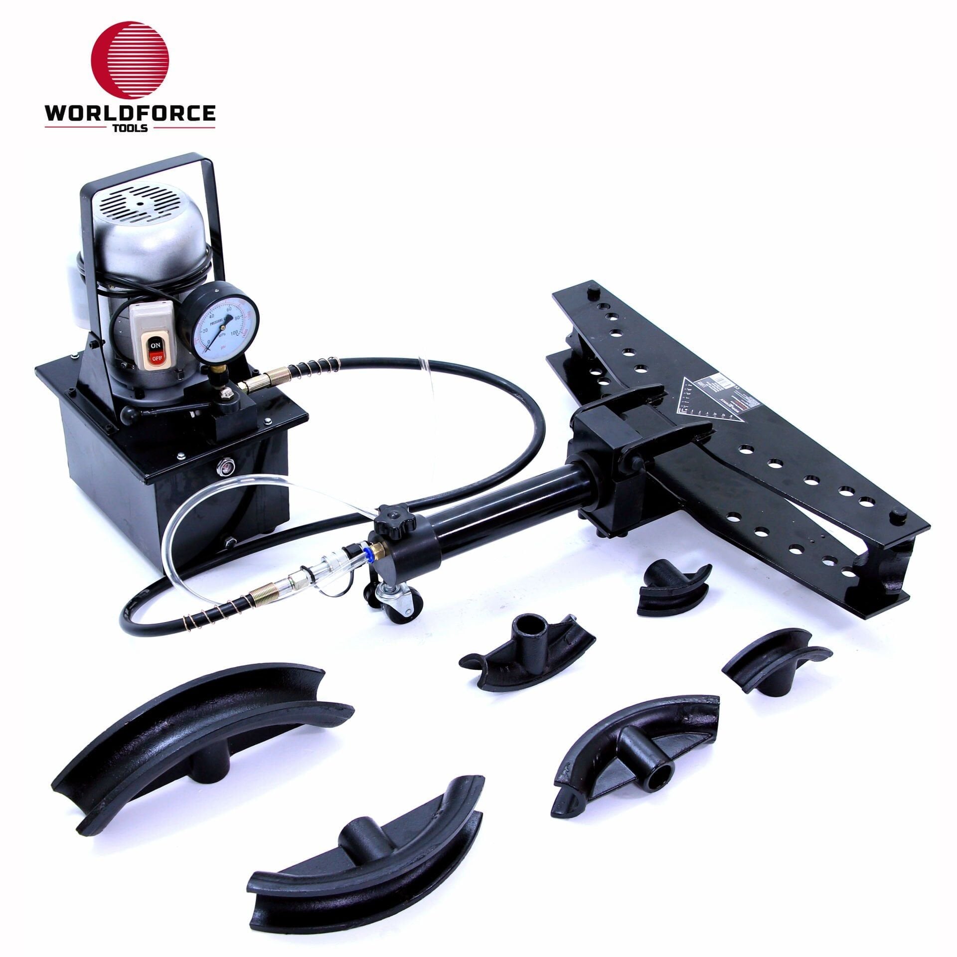 WORLDFORCE Hidrolik Boru Bükme 13 Ton 250mm 1/2''-2'' 11229