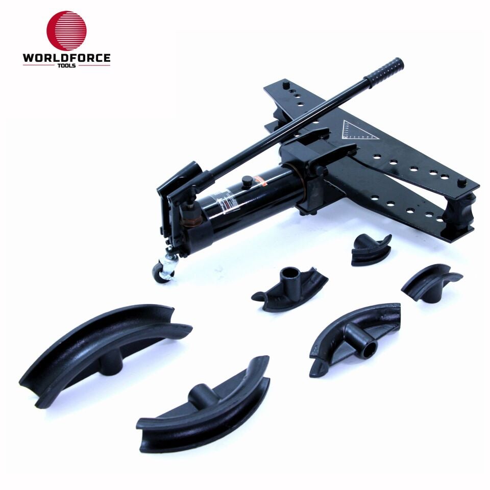 WORLDFORCE Hidrolik Boru Bükme 13 Ton 250mm 1/2''-2'' 11227