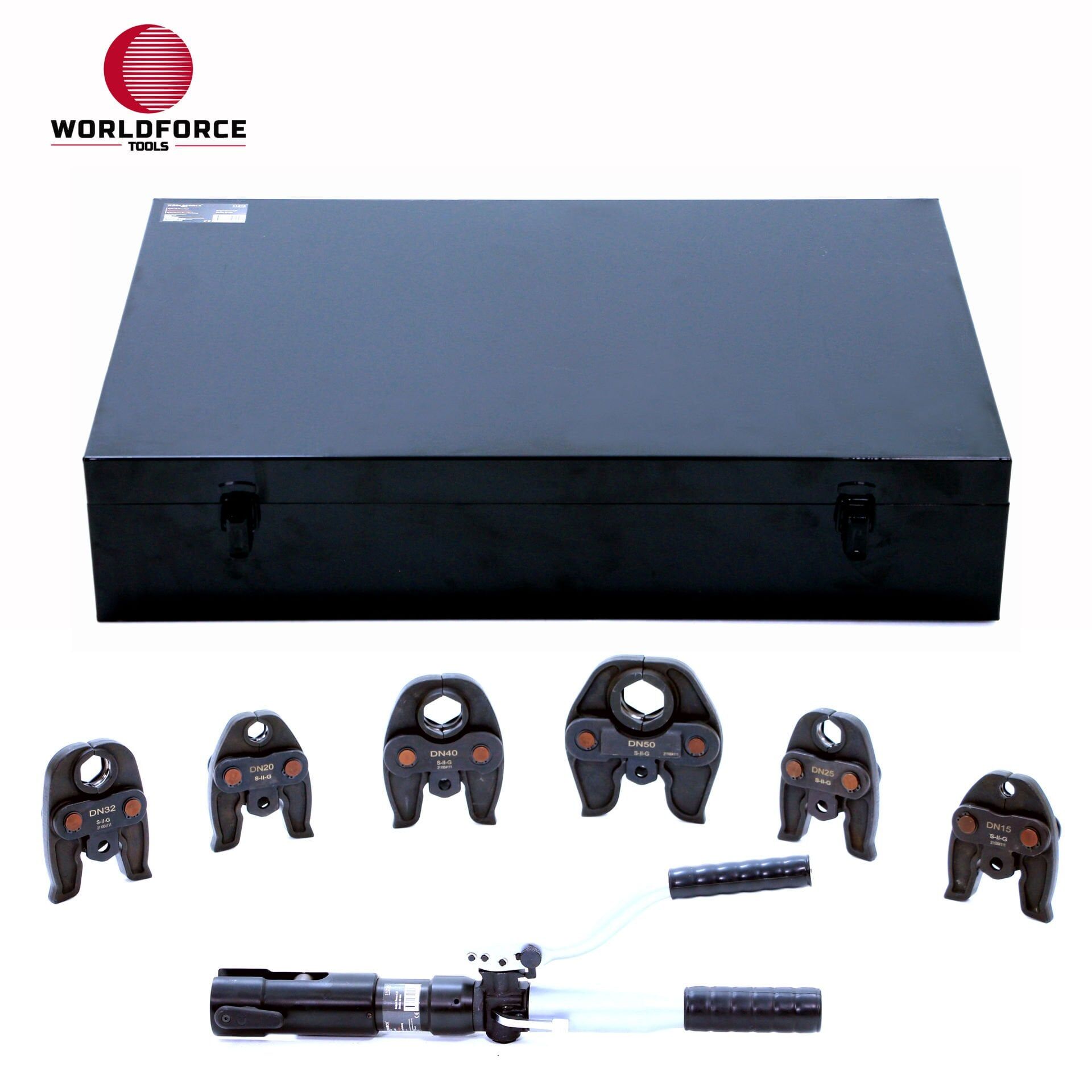 WORLDFORCE Hidrolik Hortum Sıkma 6.5 Ton 35mm 11216