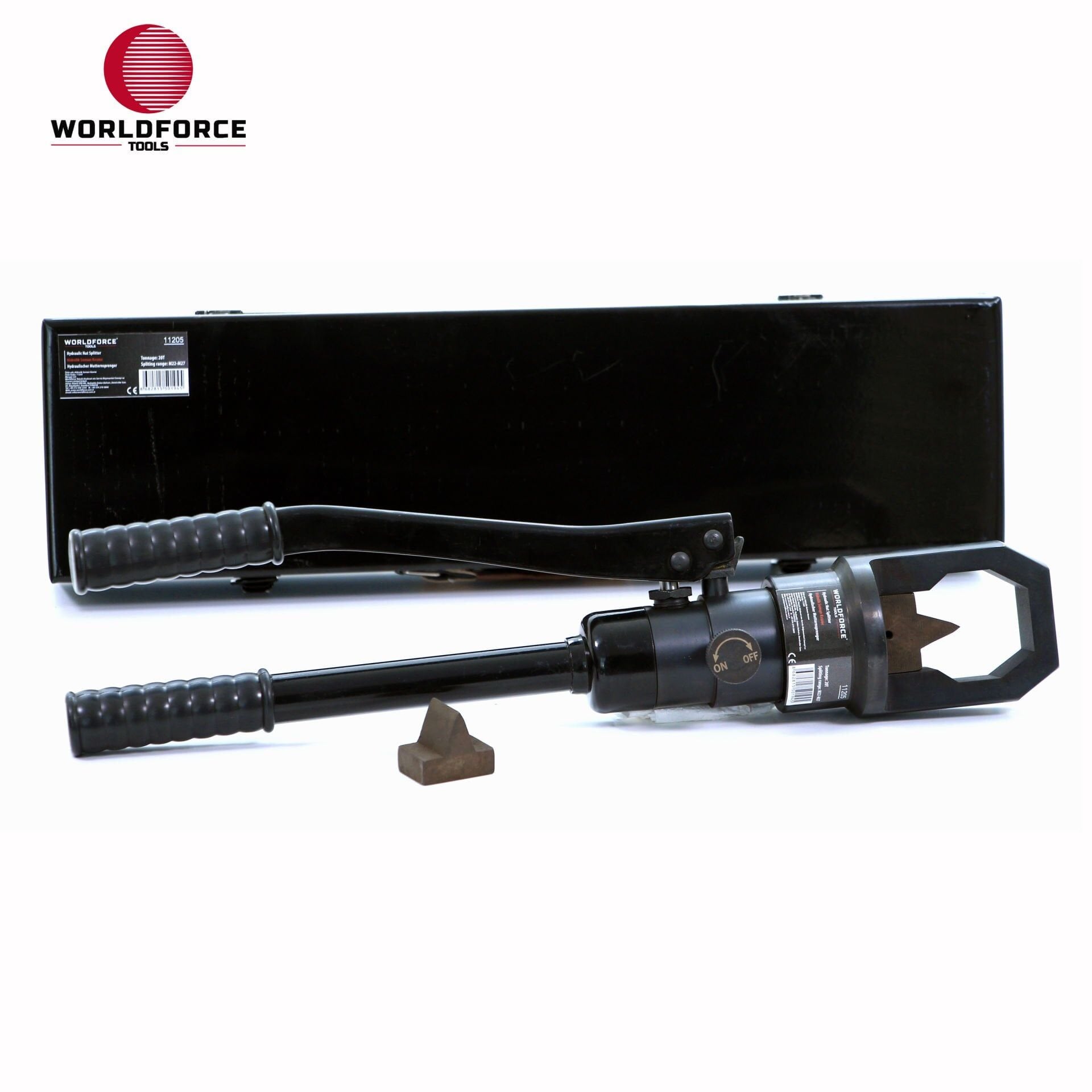 WORLDFORCE Hidrolik Somun Kesme 20 Ton M22-M27 11205