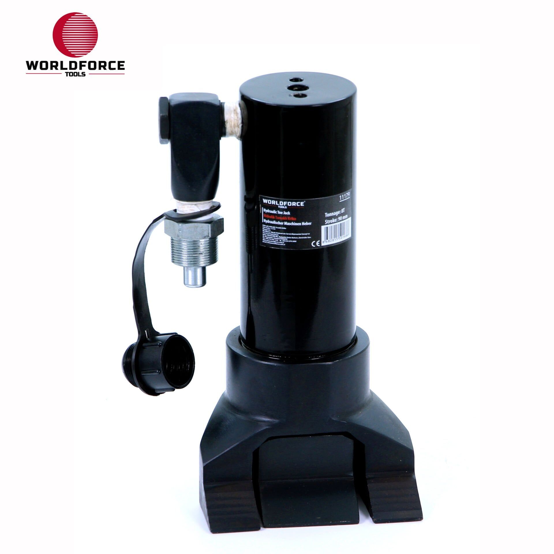 WORLDFORCE Hidrolik Tırnaklı Kriko 8 Ton 90mm (700 bar) 11179