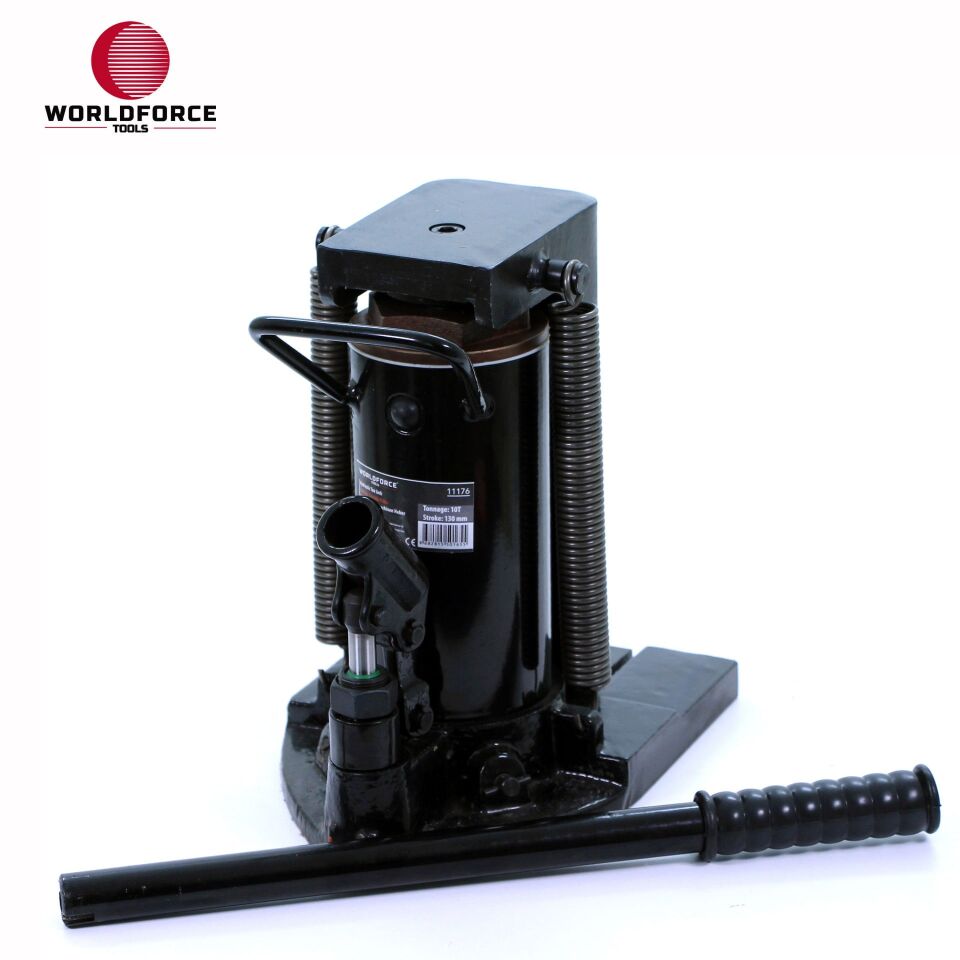 WORLDFORCE Hidrolik Tırnaklı Kriko 10 Ton 130mm 11176