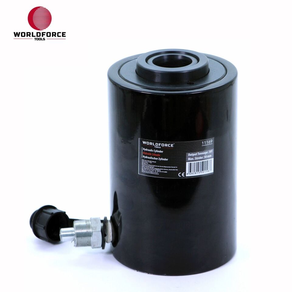 WORLDFORCE Hidrolik Silindir 30 Ton 50mm (700 bar) 11169