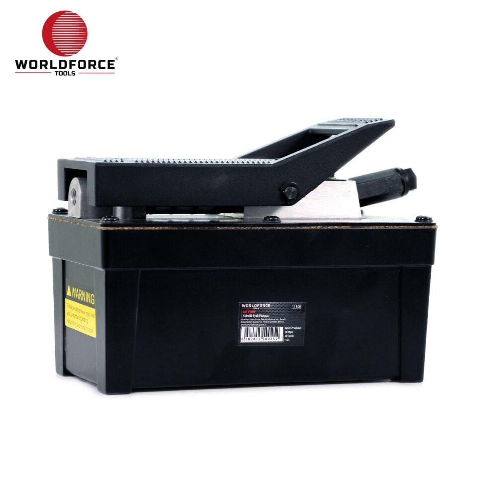 WORLDFORCE Hidrolik Ayak Pompası (Havalı) 11108