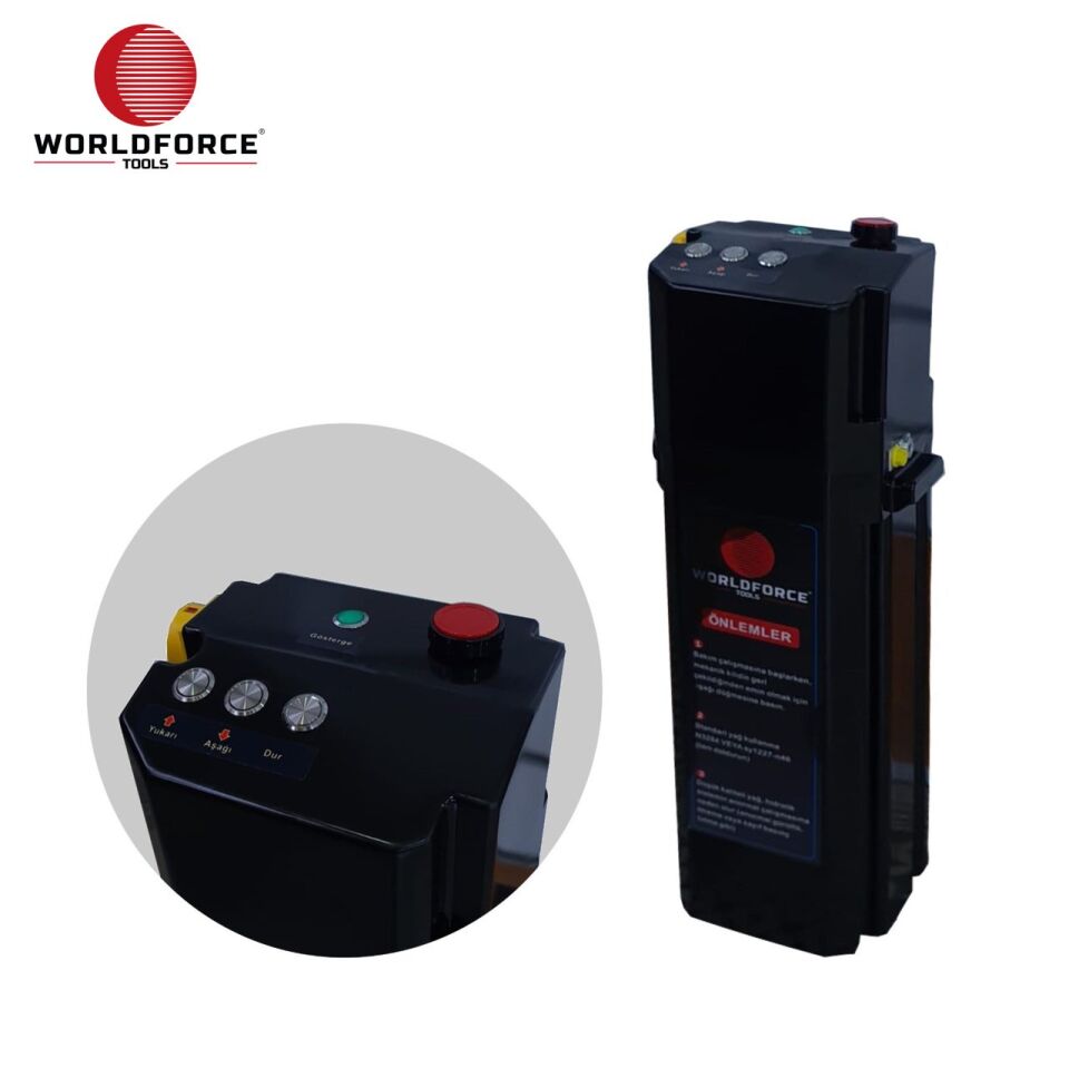 WORLDFORCE Hidrolik Lift İki Sütunlu 4 Ton 380/220V Tam Otomatik 11546