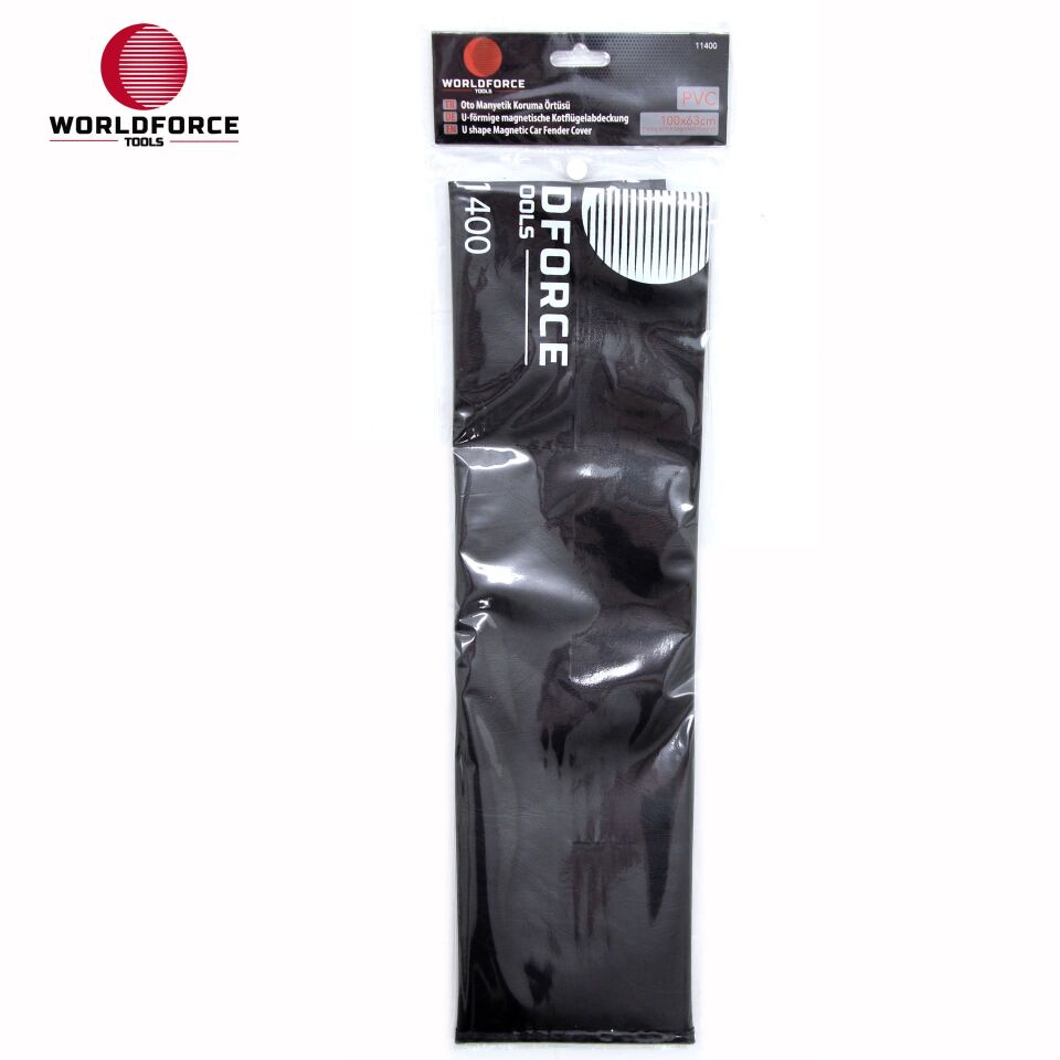 WORLDFORCE Oto Manyetik Koruma Örtüsü U-Şekilli 100x63cm 11400