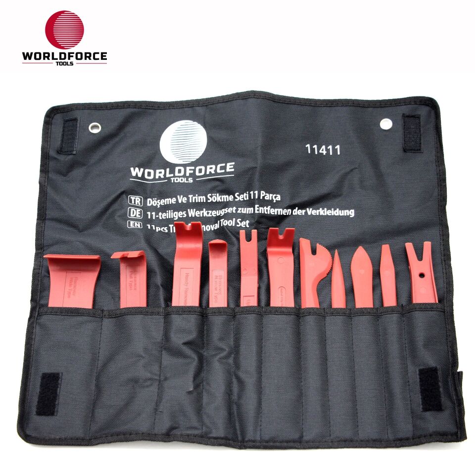 WORLDFORCE Döşeme Ve Trim Sökme Seti 11 Parça 11411
