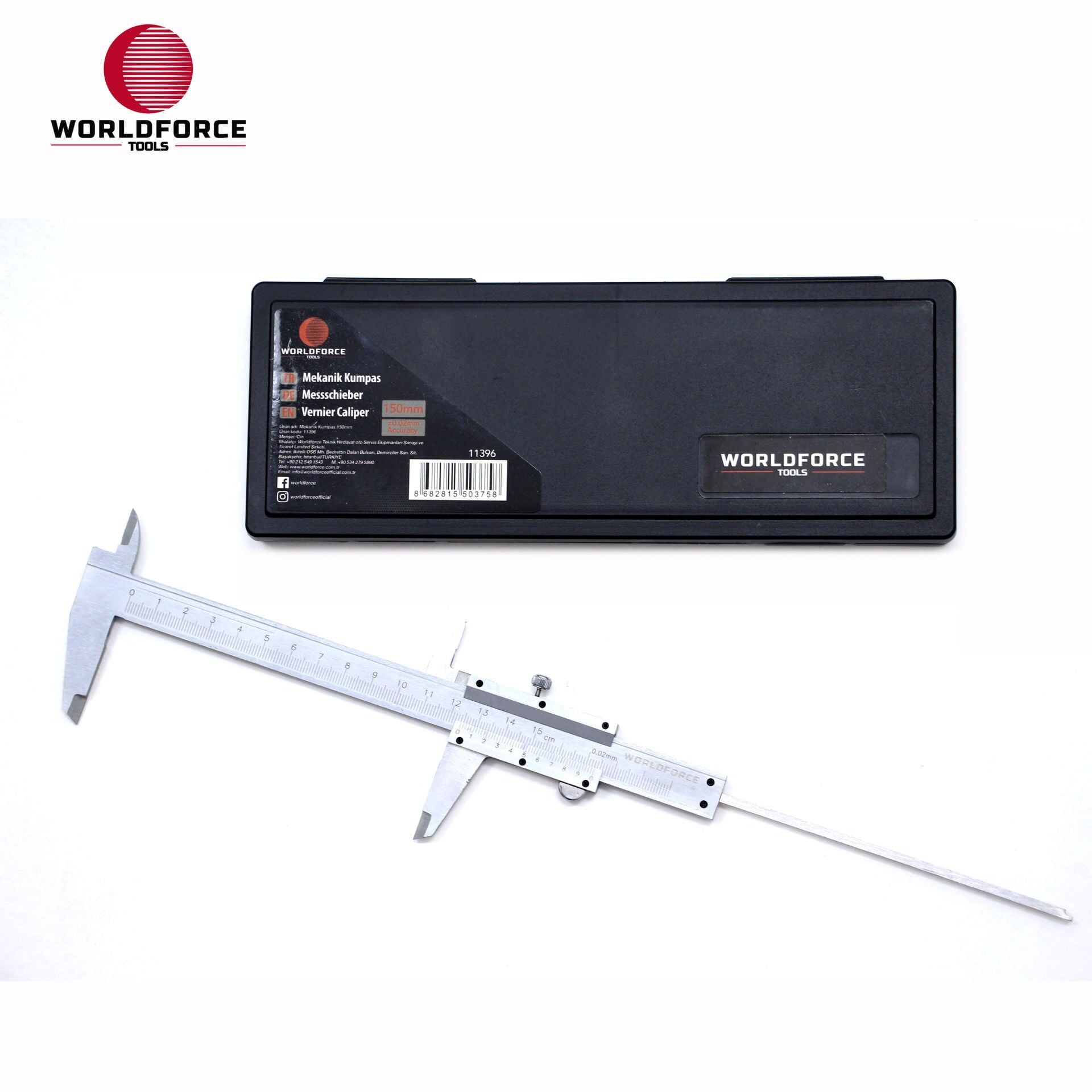 WORLDFORCE Mekanik Kumpas 150mm 11396